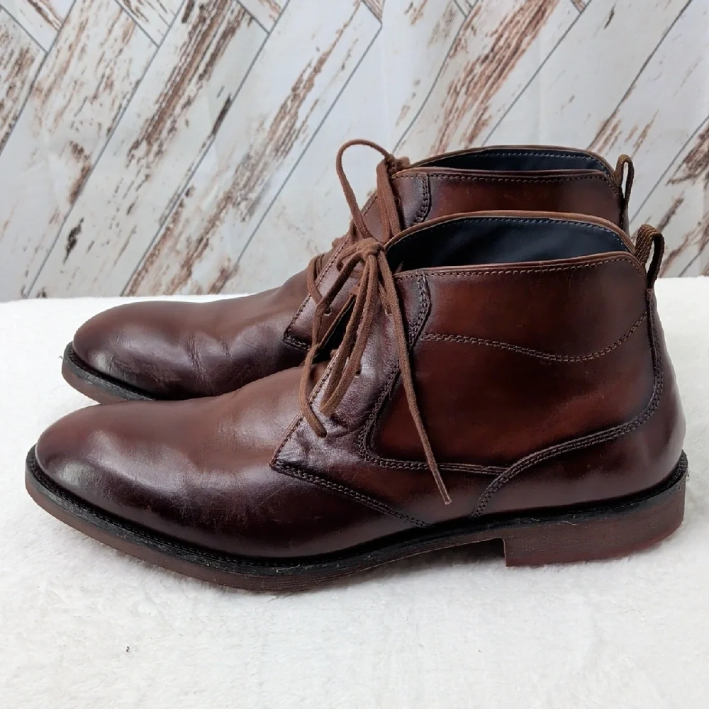 Stacy Adams Kyron Plain Toe‎ Lace Up Chukka Boot